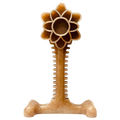 Honey Bone Dental Flower Tower - Durable Nylon Dog Chew Toy XL | USA